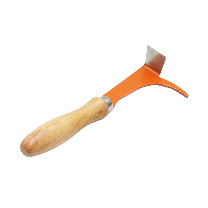 Dalta apicola cu maner din lemn si scarar - 200mm