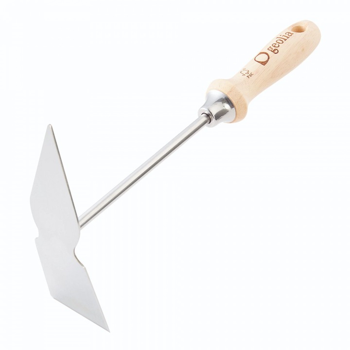 Sapaliga din inox pentru miere cu maner din lemn