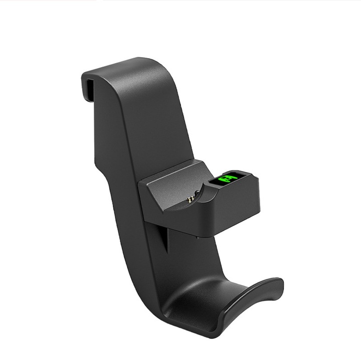 Incarcator dock pentru joystick ps5, conector TYPE-C, indicator luminos, 128x85x54mm, negru
