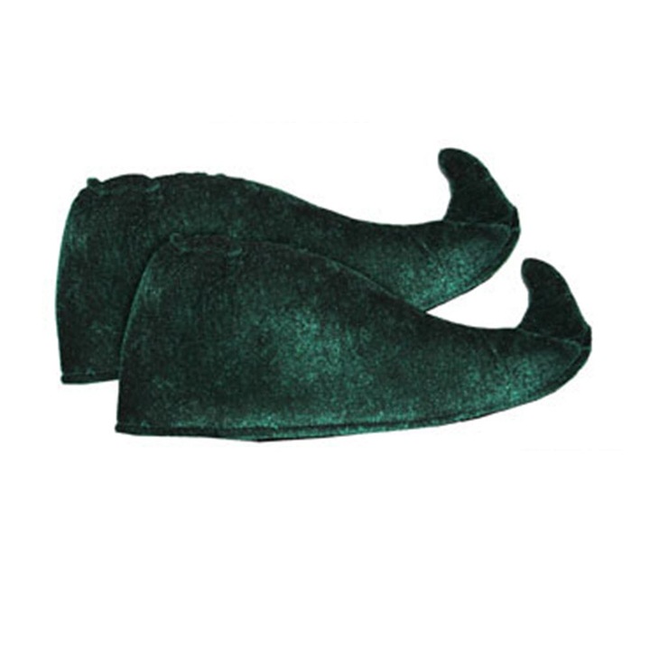 Huse pentru incaltaminte gen botosi de Elf - adult - culoare verde inchis