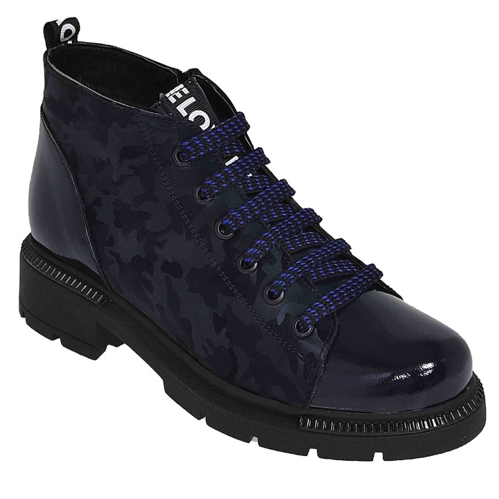 Ghete Casual Dama Brand Romanesc, Albastru