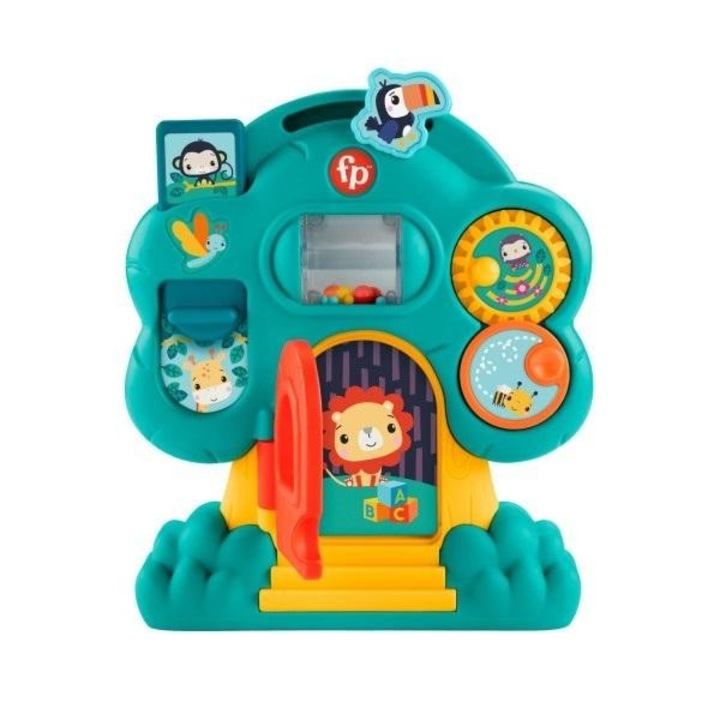 Fisher Price Animal Friends Discovery Treehouse interaktív játék, 238x212mm, 6 m-nél magasabb babáknak