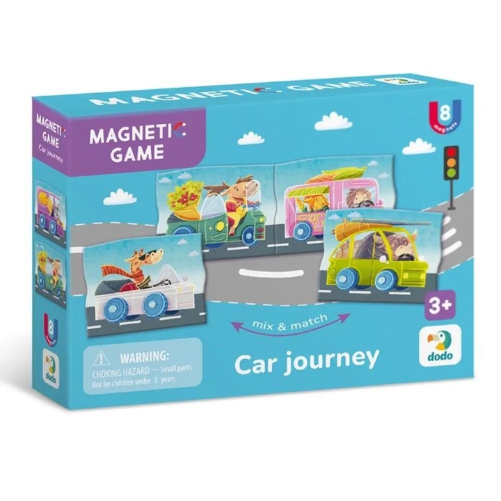 Joc educativ, Dodo, 144x103mm, 3+ ani