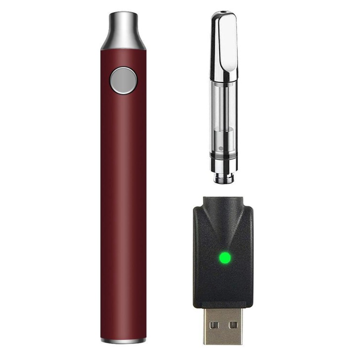 Tartós akkumulátorral ellátott toll, 350mAh kapacitás, előmelegítés, 510-es csatlakozó, több szín