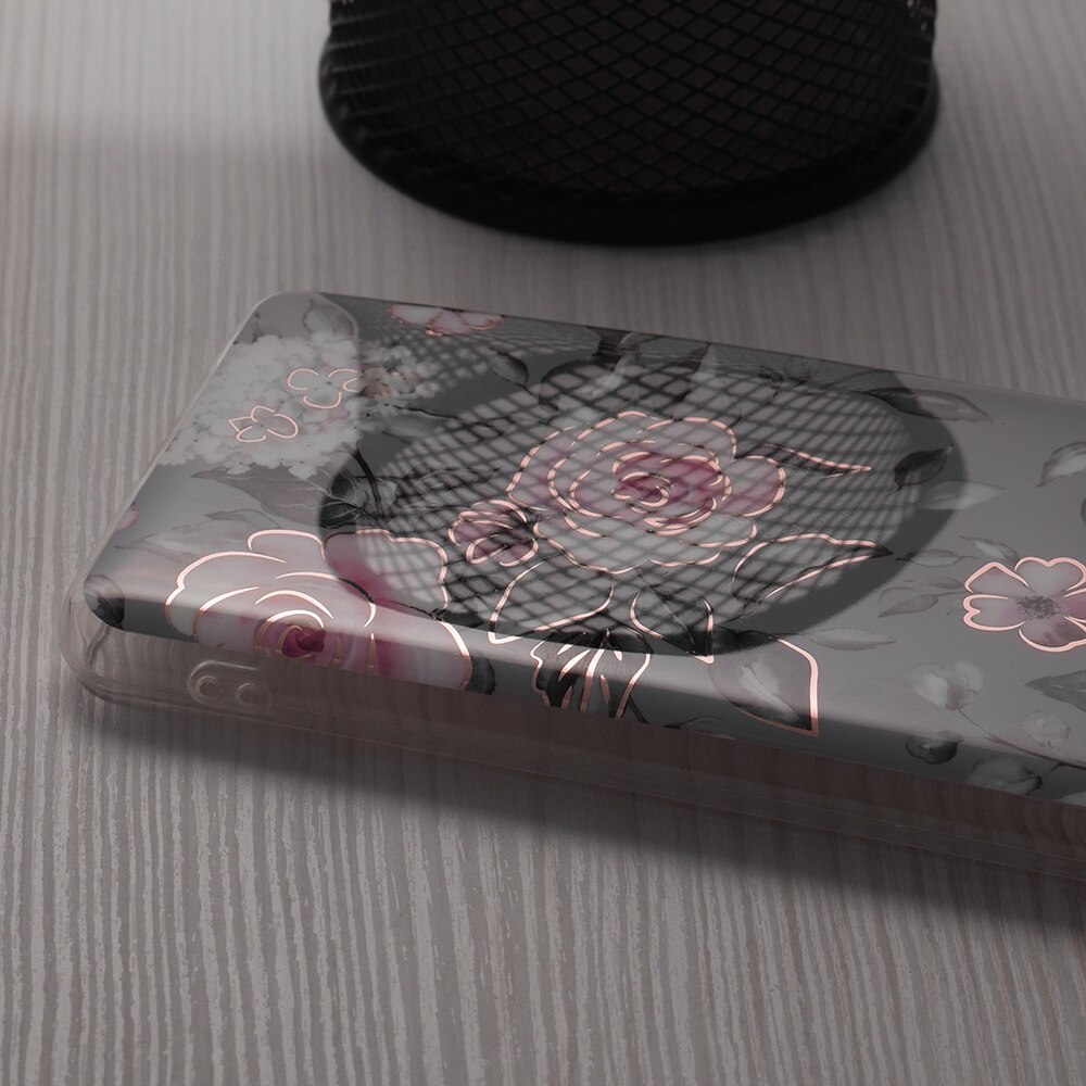 Husa pentru Honor Magic6 Lite, Techsuit Marble Series, Bloom of Ruth Gray