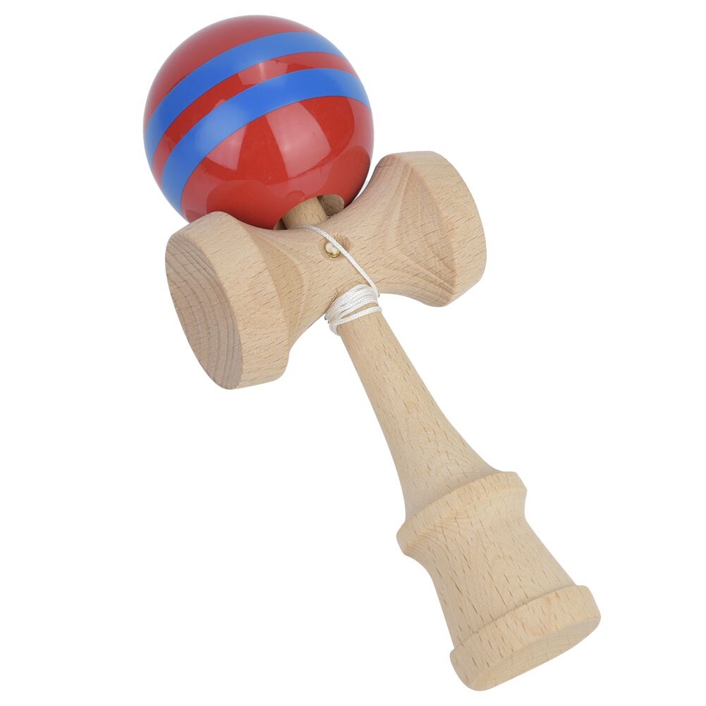 Kendama, Cozevdnt, jucarie traditionala japoneza, 18cm, lemn - eMAG.ro