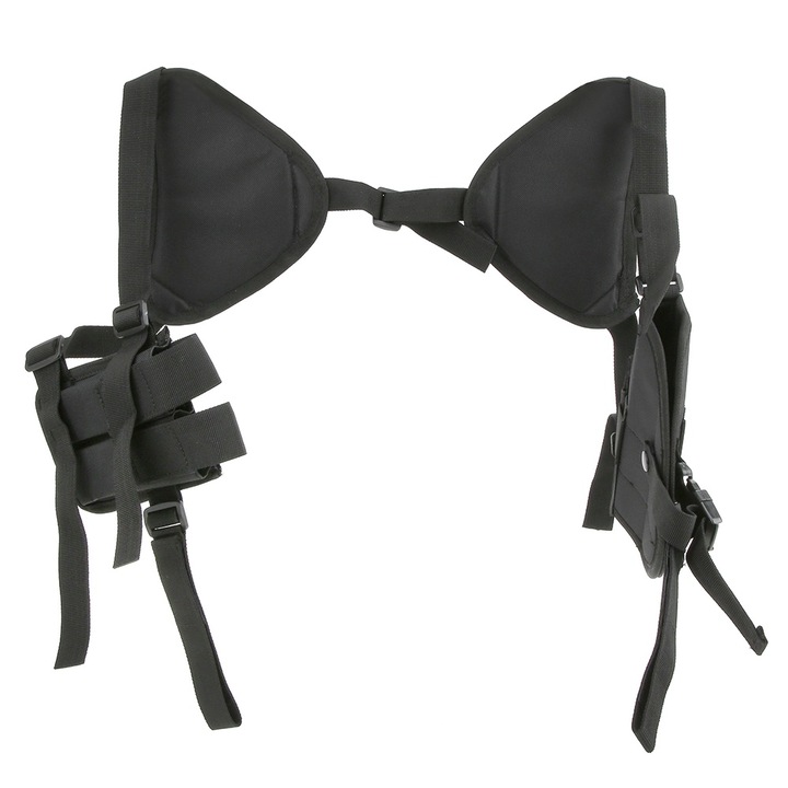 Ham tactic pentru antrenament, impermeabil, nylon, negru