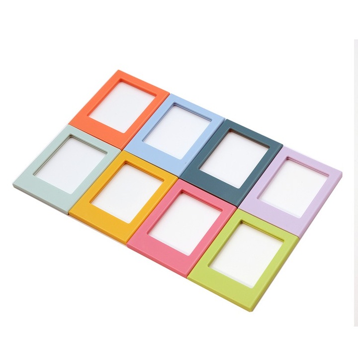 Set de rame magnetice 8 piese, multicolor, 6,2x4,5cm, 8,8x6,5x0,6cm