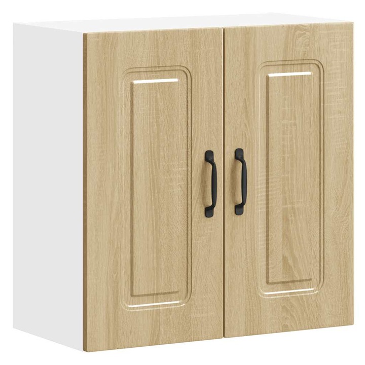 Dulap de bucatarie „Kalmar” vidaXL, lemn prelucrat, stejar sonoma, 14.1 kg