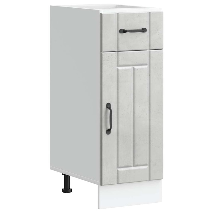 vidaXL Konyhai alsó szekrény Lucca betonszürke szerelt fa 853701