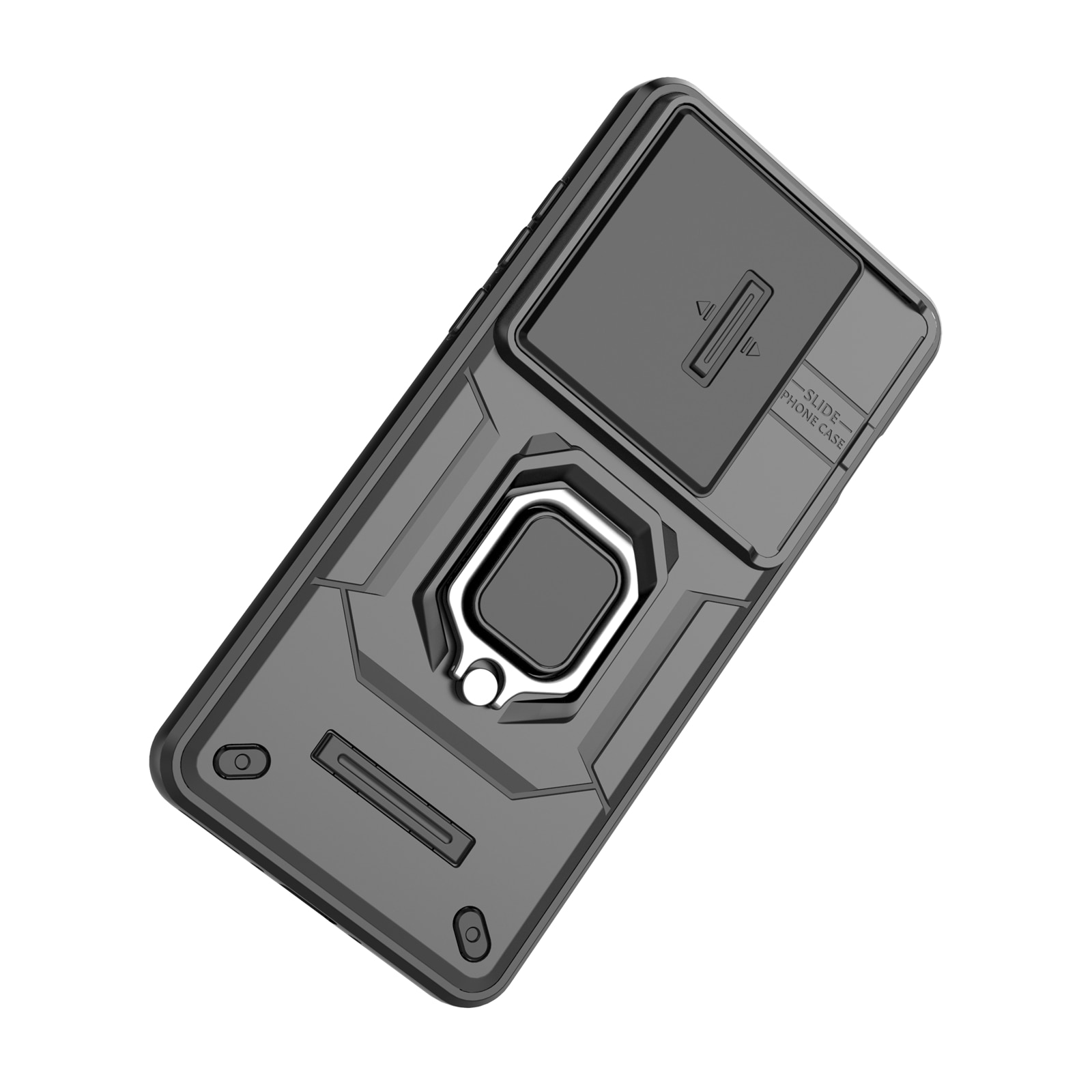 Husa de telefon mobil Armura rezistenta la socuri compatibila cu OnePlus 13 cu protectie a camerei, Albastru