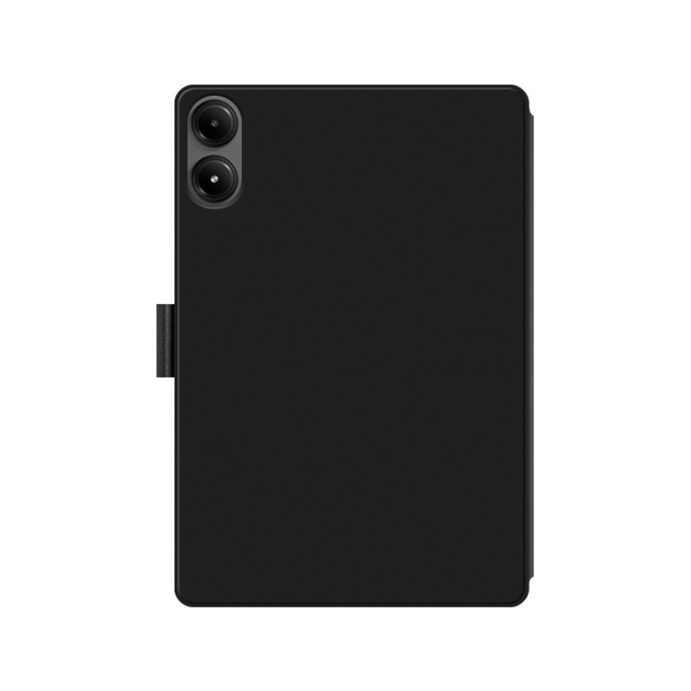 Husa protectie tableta pentru Xiaomi, pentru Redmi Pad Pro, Suport functie de somn, design magnetic triunghiular, piele de inalta calitate, ultra-subtire, suport, anti-picatura, Negru