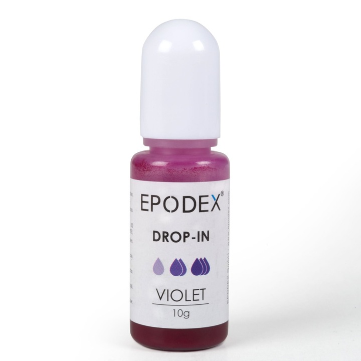 Pigment concentrat pentru rasina epoxidica Epodex, violet transparent, 10 gr