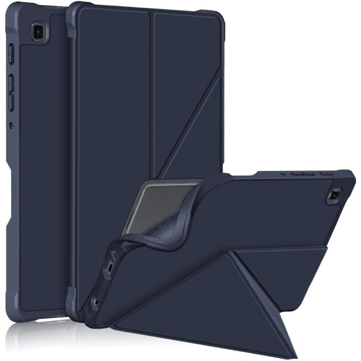 Samsung Galaxy Tab A7 Lite 8,7 hüvelykes tablet tok, gránátvörös, ultrakompakt, állítható állvánnyal