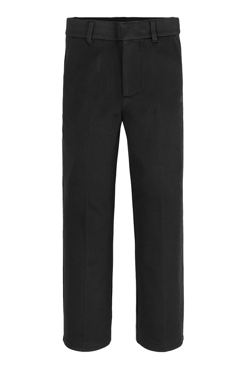 CALVIN KLEIN, Élvasalt öltönynadrág, Fekete, 116 CM