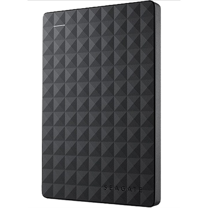 HDD extern Seagate Expansion Portable 2TB, USB 3.0, Negru - eMAG.ro