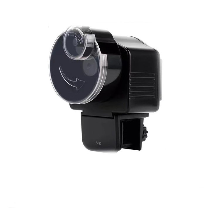 Hranitor automat pentru pesti si broaste testoase, Hokretme, negru