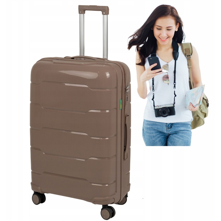 Wowbag куфар, 6910 L, полипропилен, шампанско