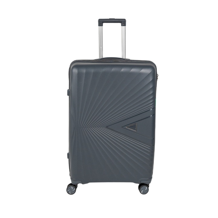 Troler Wowbag, M, polipropilena, 60x26x42cm, gri inchis, 65 l