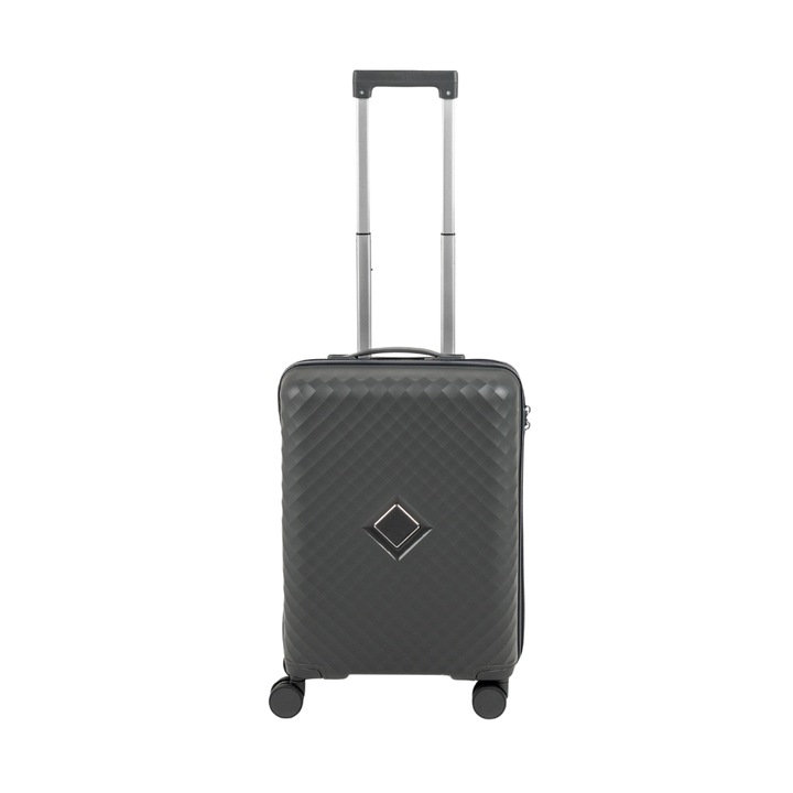 Valiza mica Wowbag pentru cabina 7900 S gri inchis