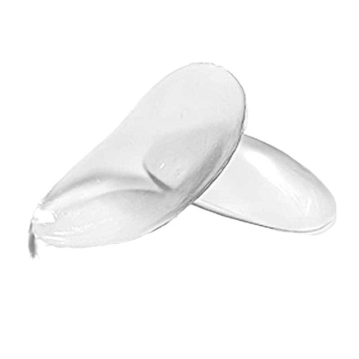 Pereche de aparatori de umar din silicon, transparente, 13x7cm