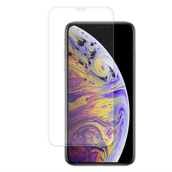Macomi™ képernyővédő fólia, iPhone X / XS / 11 Pro készülékhez, valódi üveg, 2D, átlátszó