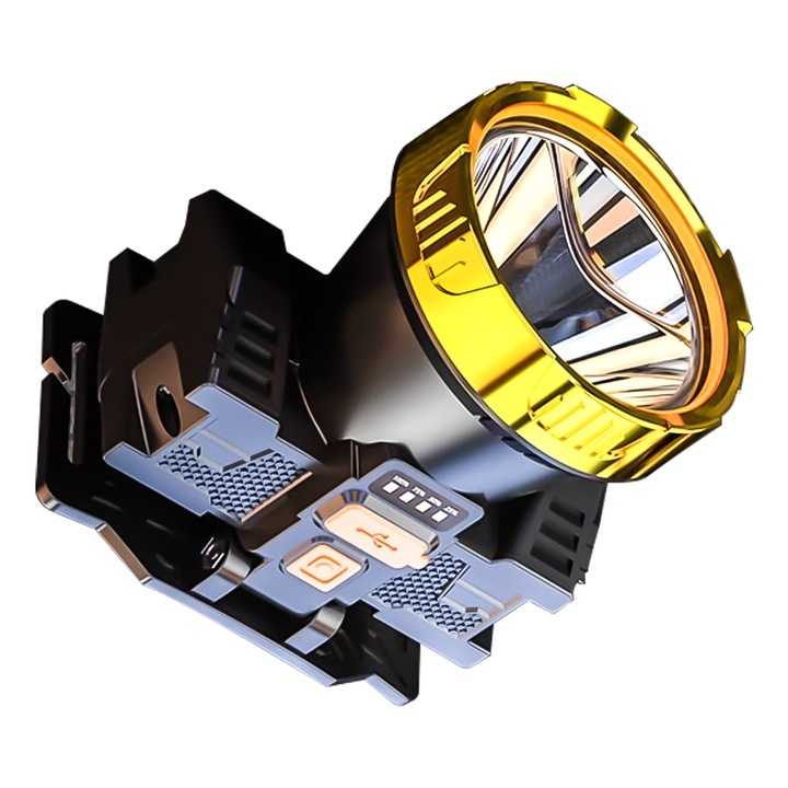 Акумулаторен LED фенер, 3 режима, 118g, водоустойчив, с Power Bank функция, за къмпинг и туризъм