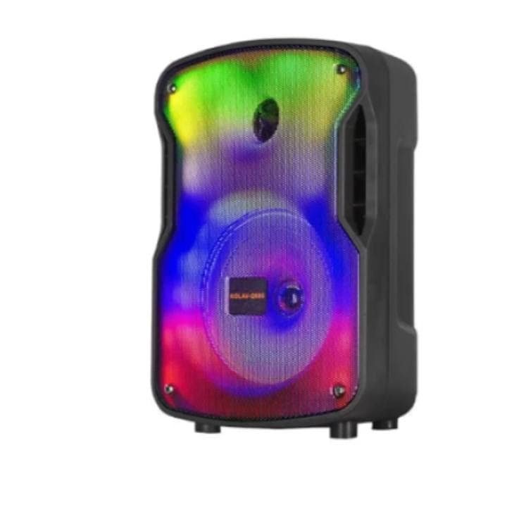 Преносима колонка Selani Max 2000W, 6.5inch, Karaoke, Дистанционно управление, Микрофон, 23x22x32, Черна