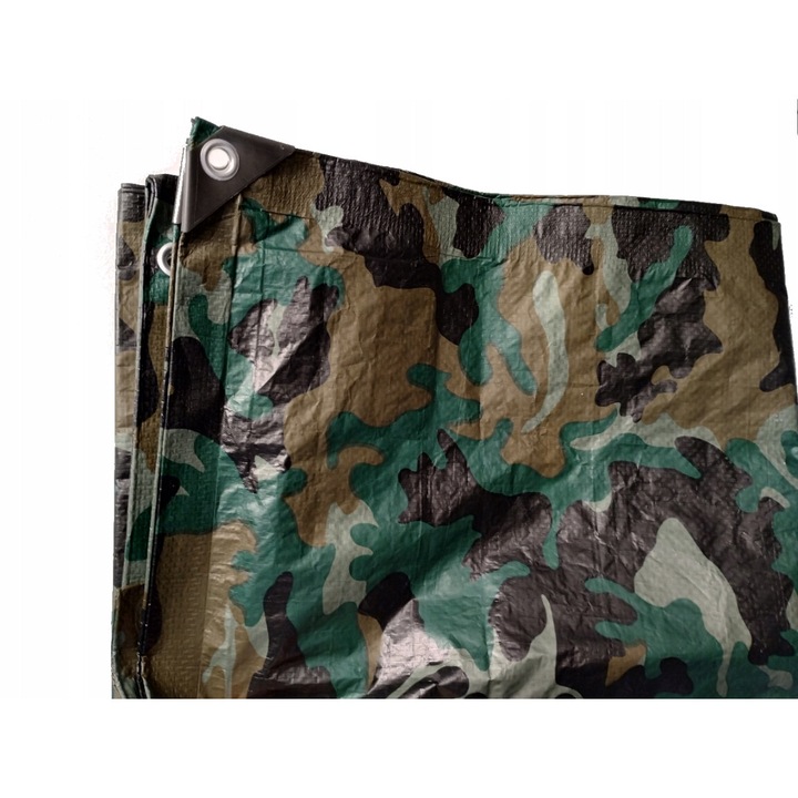 Prelata camuflaj 5x8m, impermeabila, rezistenta la intemperii