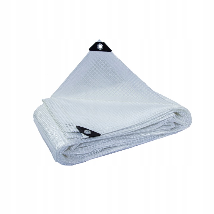 Átlátszó ponyva 2x3m, 100g/m2, vízálló, megerősített élekkel