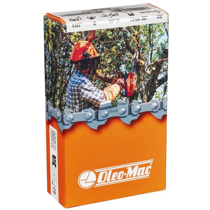 Lant de taiere Oleo-Mac 1,3 mm 3/8" 53 zale de ghidare, pentru drujba Oleo-Mac: GS 371; GSH 40, GSH 400