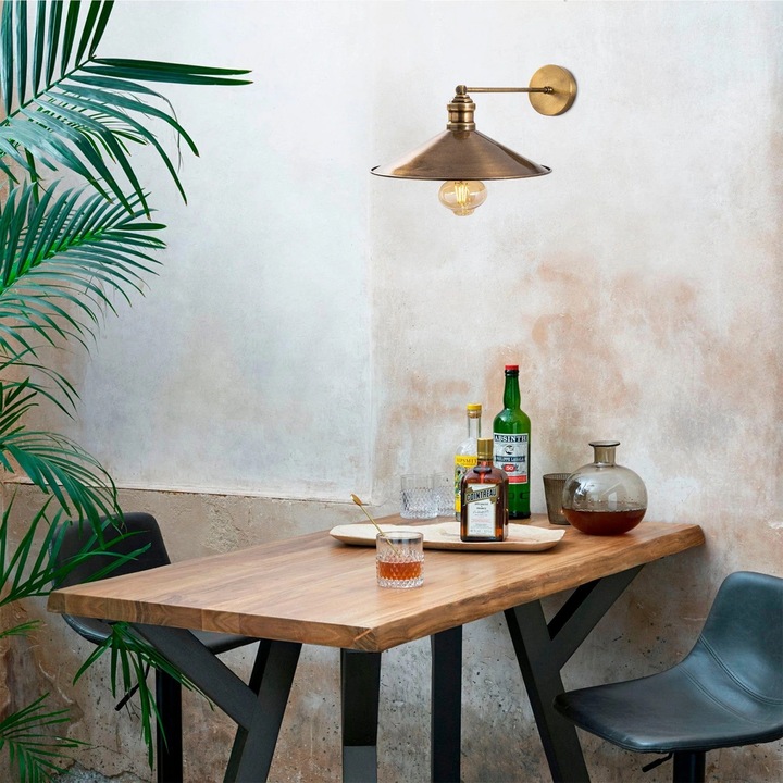 Dodo 3101 sárgaréz fali lámpa