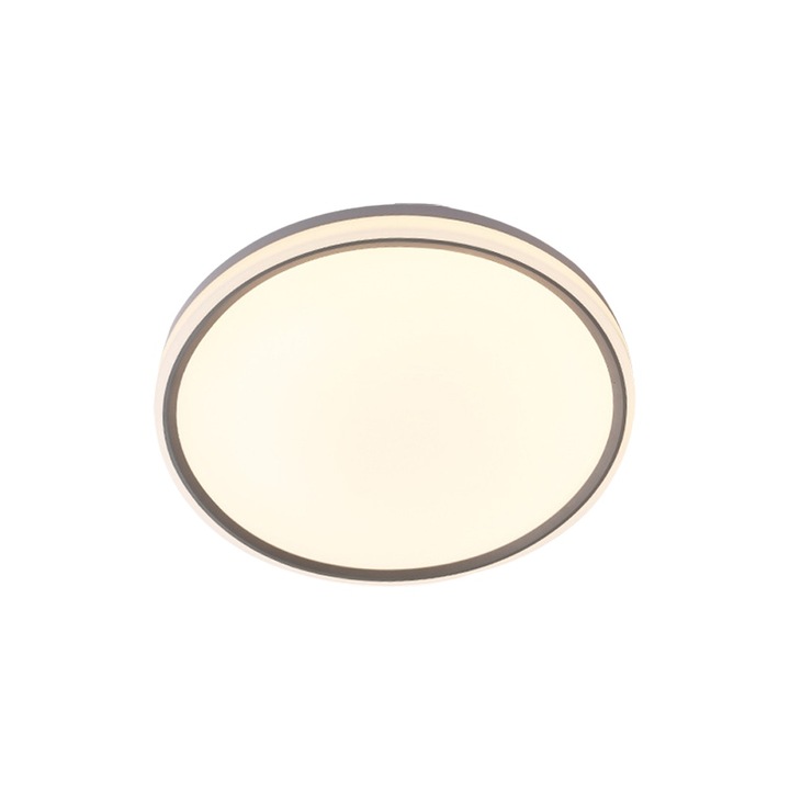 Интелигентна RGB ярка RF таванна лампа с дистанционно управление, кръгло LED таванно осветление за спалня