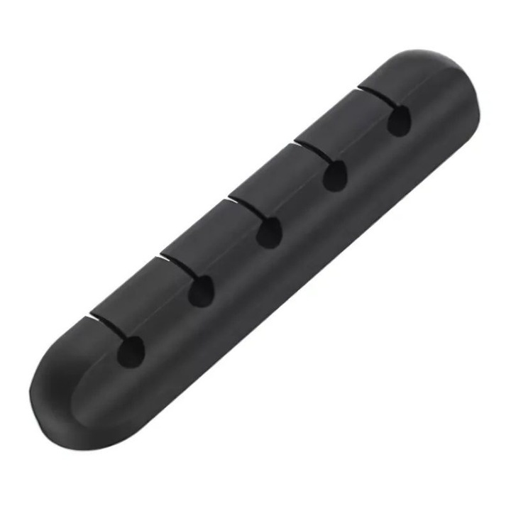 Organizator pentru cablu, fixare dublu adeziv