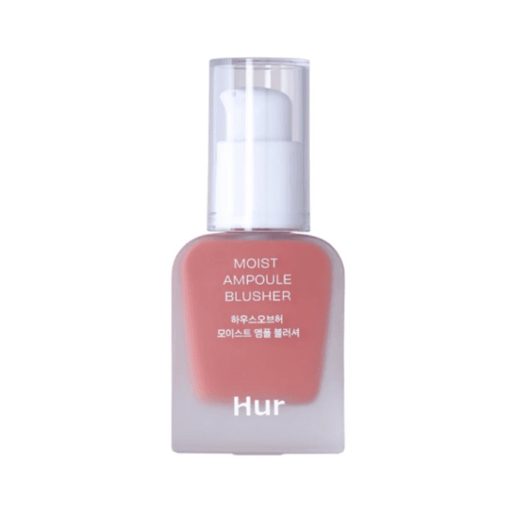 Хидратиращ течен руж, House of Hur, Moist Ampoule Blusher #03 Rose Brown