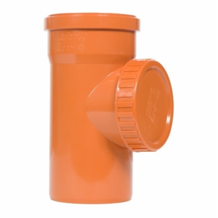 Канализационен ревизионен елемент, PVC, Ø 125 мм