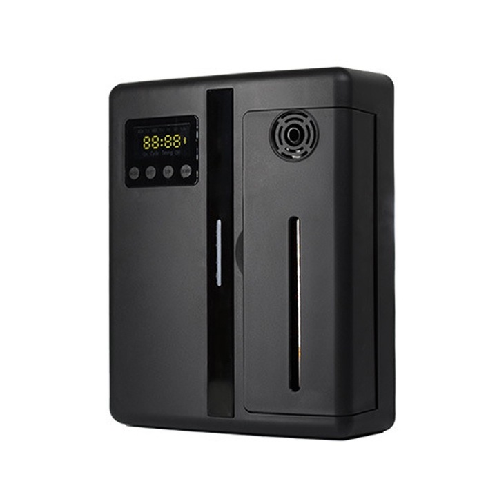 Автоматичен ароматен дифузьор, Fudisenn, 200 ml, Bluetooth, черен, приложим обхват 300 m