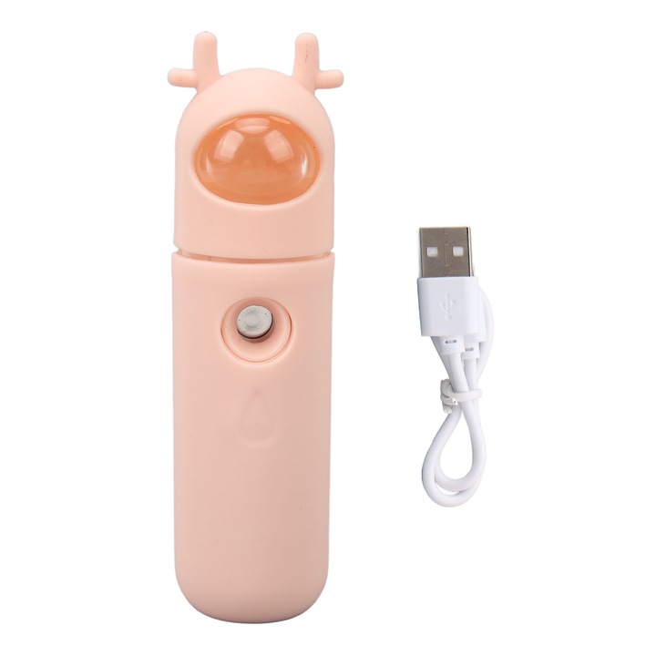 Pulverizator facial portabil, rezervor de apa de 18 ml, Enforose