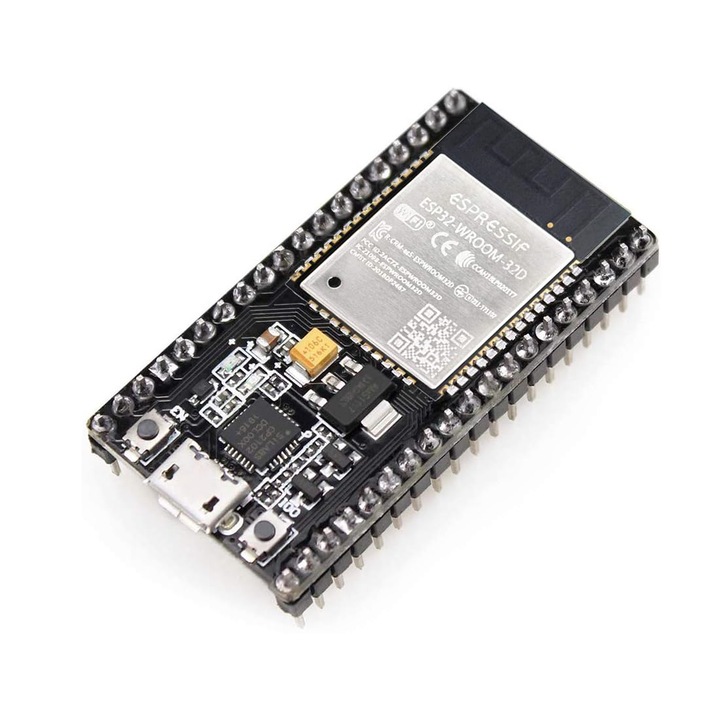 Платка за разработка WiFi Dual Mode ESP32, 2,4 GHz, Bluetooth, изключително ниска консумация на енергия