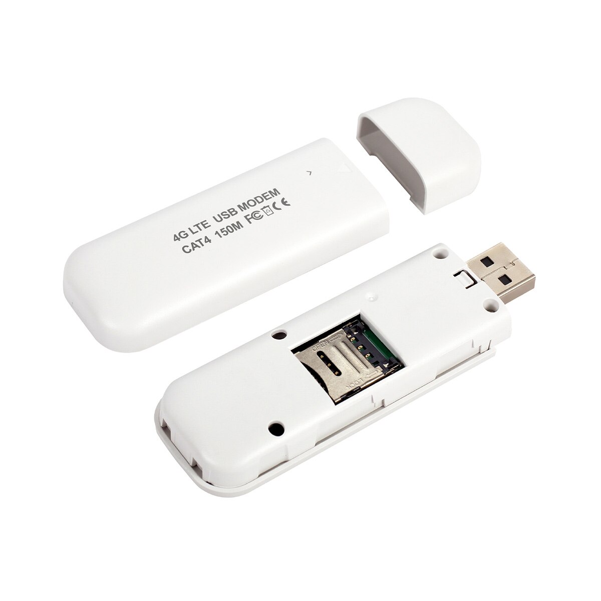 Modem USB WiFi 4G LTE 150Mbps, slot pentru SIM, pentru Europa si Asia ...