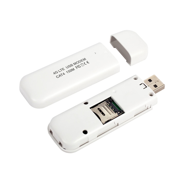 4G LTE 150Mbps USB WiFi modem, SIM foglalat, európai/ázsiai használatra