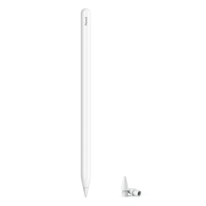 Jormftte Stylus, fehér, iPad 2018-2023-as modellekkel kompatibilis, gyorstöltés, cserélhető hegy