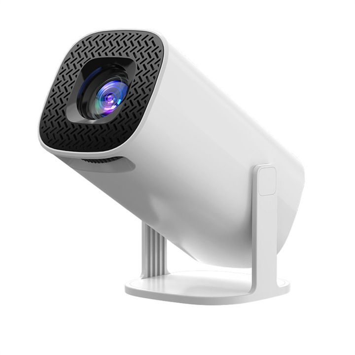 Videoproiector Jormftte, 24 ANSI-lumen, 1080p, conectivitate cablata si wireless, protectie oculara