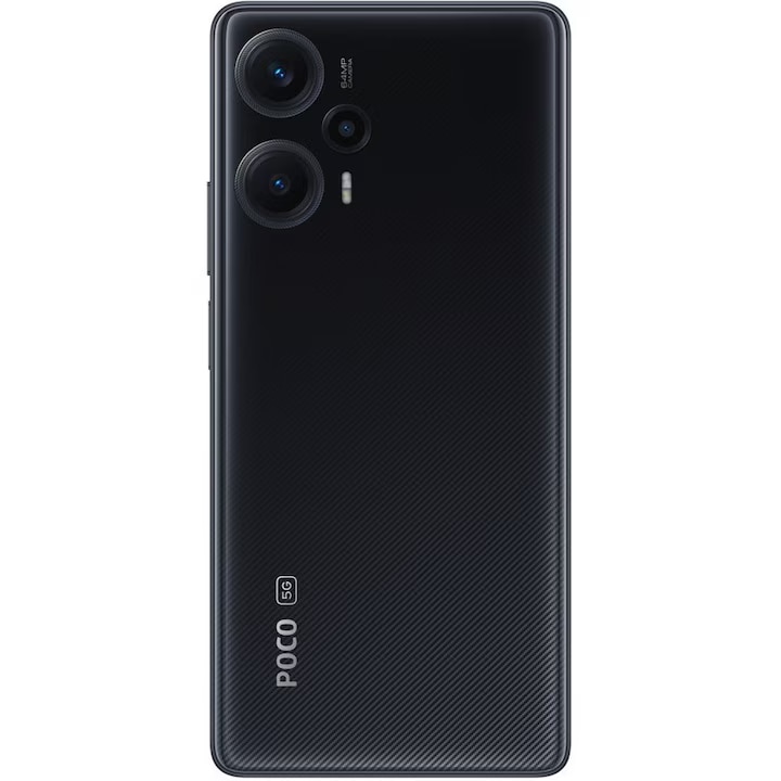 Telefon mobil Poco F5, 12GB RAM, 256GB, 5G, Black - eMAG.ro