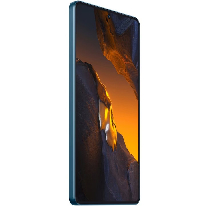 Telefon mobil Poco F5, 12GB RAM, 256GB, 5G, Blue - eMAG.ro
