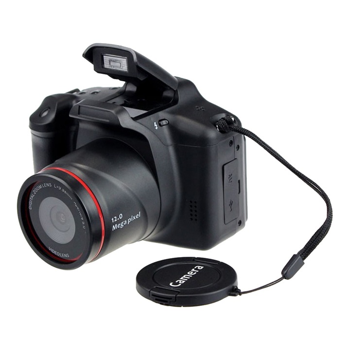 Camera digitala, Jormftte 48MP, 4K, zoom digital 16x, ecran 2.8 inch, compacta
