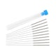 Kit de curatare a duzelor pentru imprimanta 3D, 10 bucati de curatare ace de 0,4 mm, set de instrumente de curatare a duzelor din otel inoxidabil