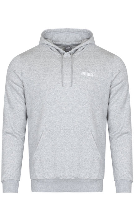 PUMA - hanorac barbatesc cu gluga ESS Logo Hoodie TR cu fermoar GRI, Grej