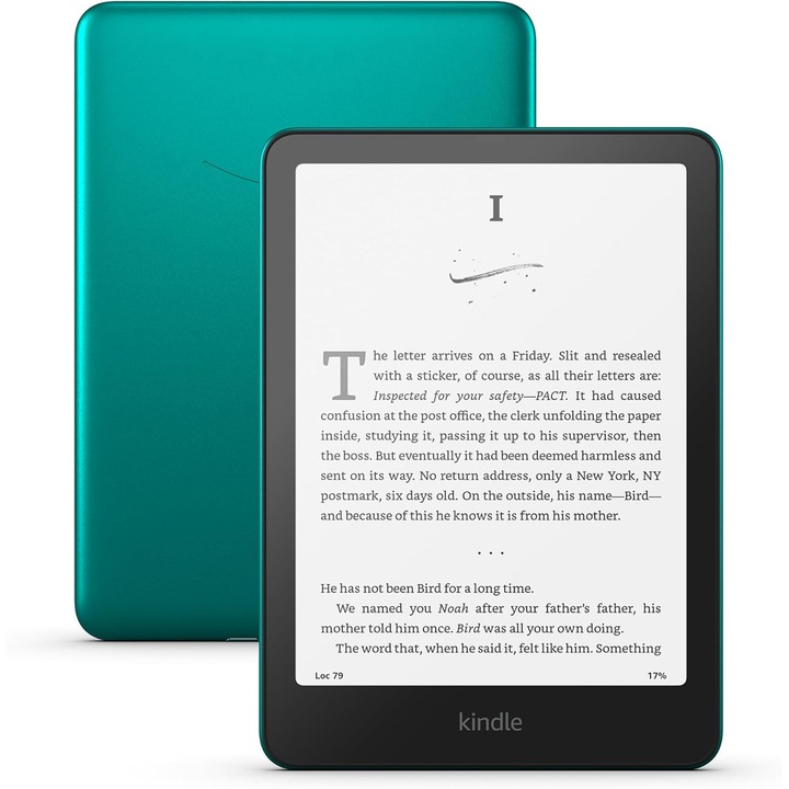 EBook Reader Amazon Kindle Paperwhite Signature Edition 2024 12th Gen, 32 GB, Display 7", Wi-Fi, USB-C, IPX8 Verde