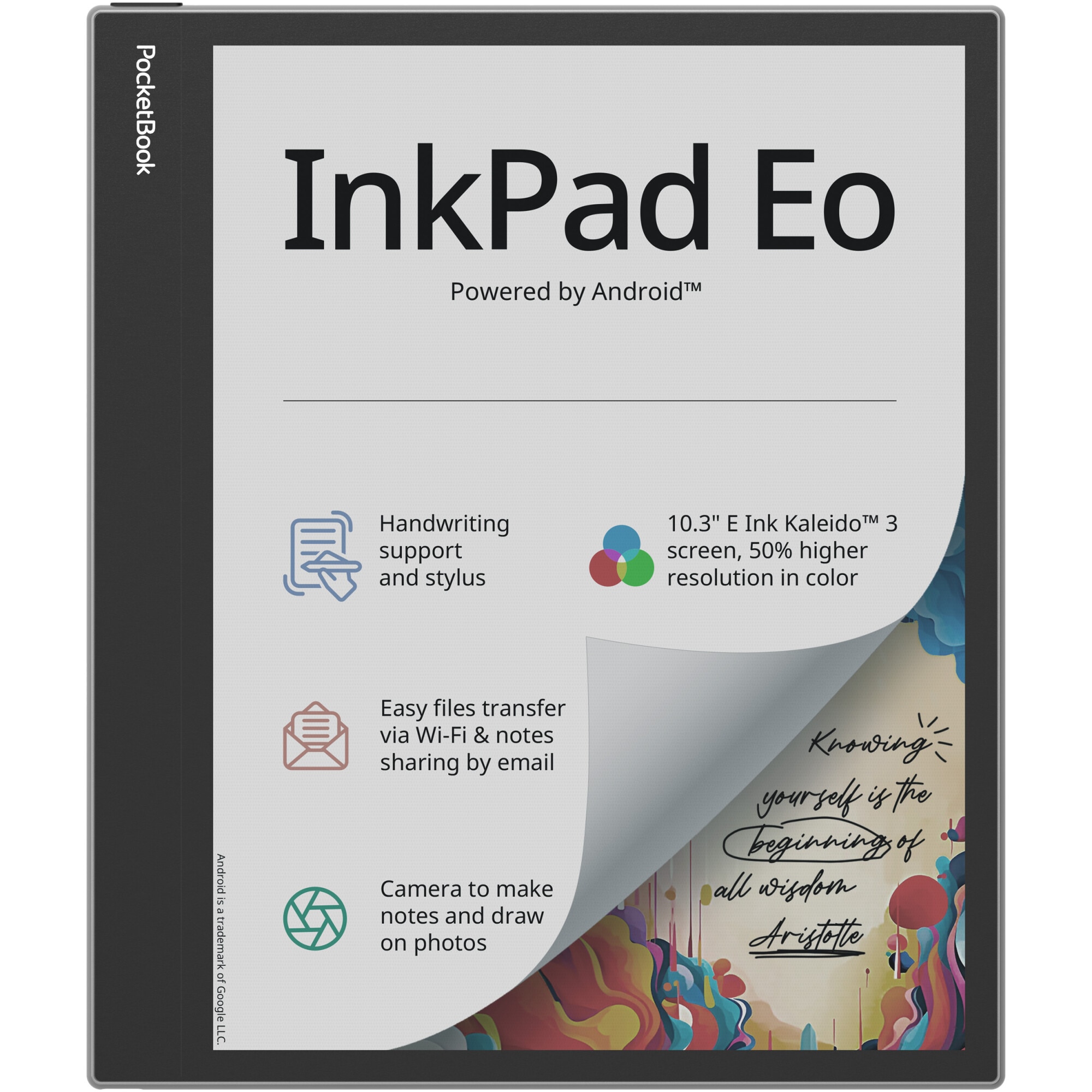 eBook Reader & e-note Pocketbook InkPad Eo, 10.3